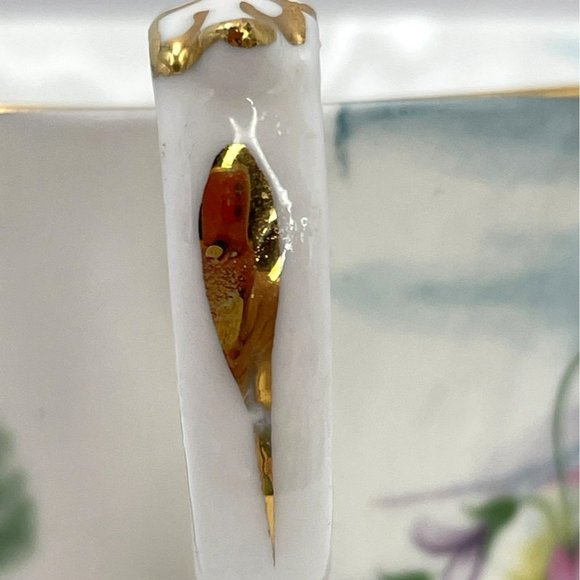 Vintage Royal Albert Bone China England Country Scenes Dingle Dell Teacup and Sa - Picture 9 of 15